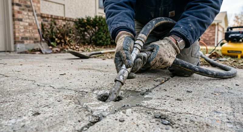 Driveway Slab Lifting in Denver, CO