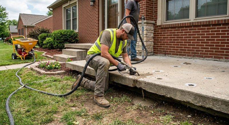 Patio Mudjacking in Denver, CO
