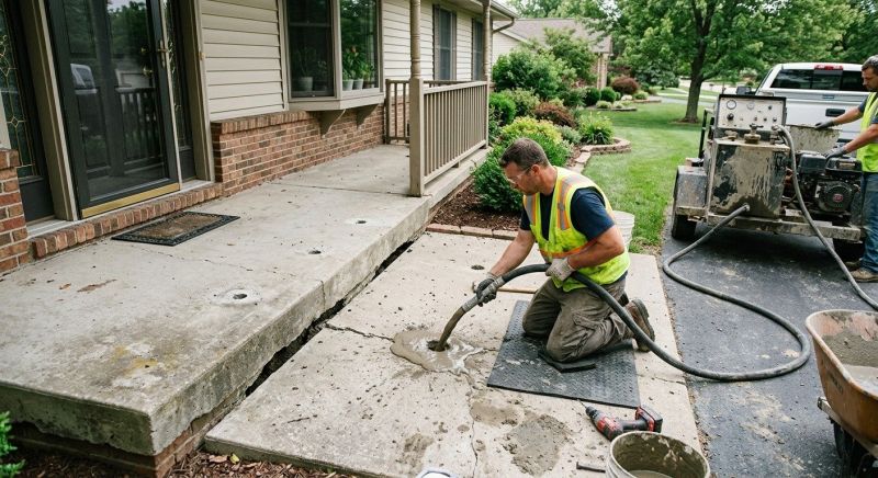 Patio Raising in Columbus, OH