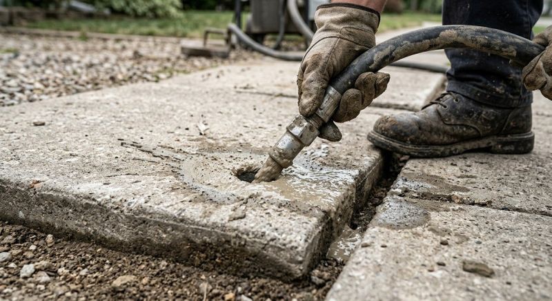 Slab Jacking in West Des Moines, IA